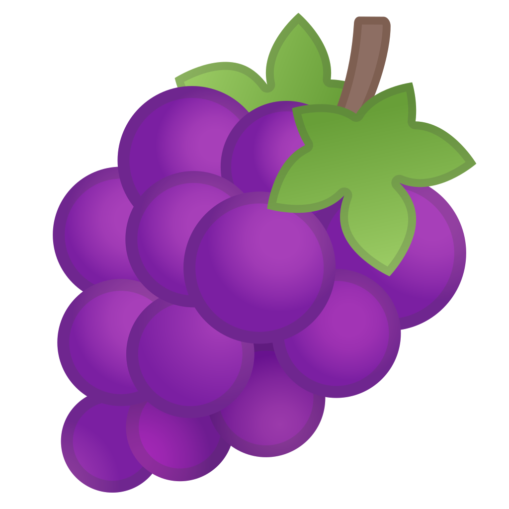 1024x1024 Grapes Icon Noto Emoji Food Drink Iconset Google