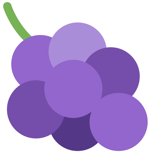 512x512 Grapes Icon Png And Vector For Free Download