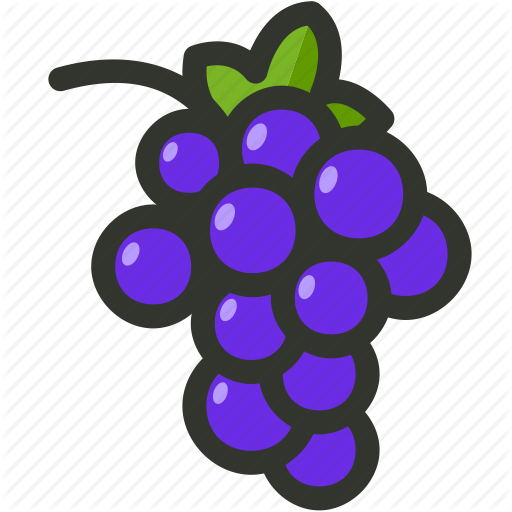 512x512 Bunch, Food, Fruit, Grape, Grapes Icon