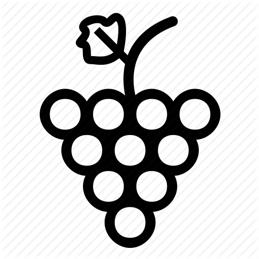 512x512 Bunch Of Grapes, Food, Fruit, Fruits, Grape, Grapes, Wine Grapes Icon