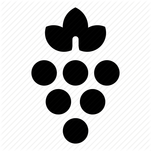 512x512 Fruit, Grapes, Kitchen, Produce, Vine, Wine Icon