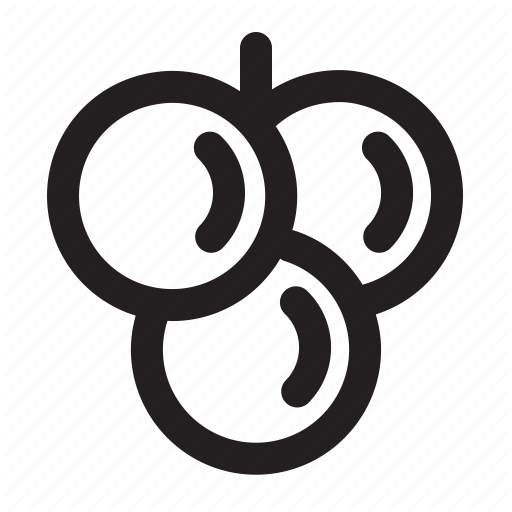 512x512 Berry, Food, Fruit, Grape, Grapes, Vine, Wine Icon