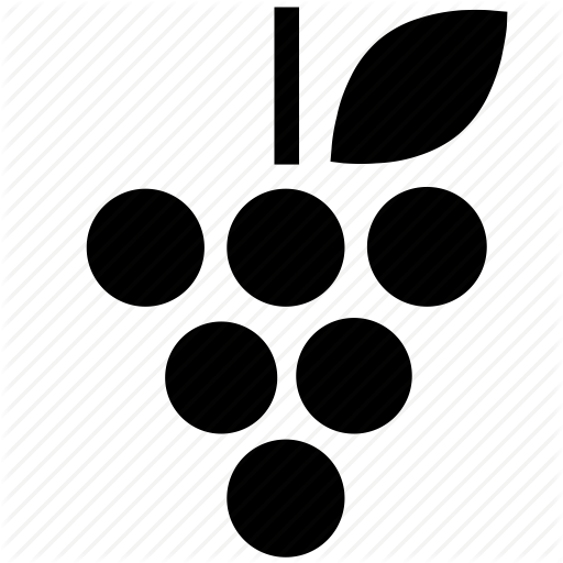 512x512 Bunch, Circle, Food, Fruit, Grapes, Grapevine, Graphs, Wine Icon