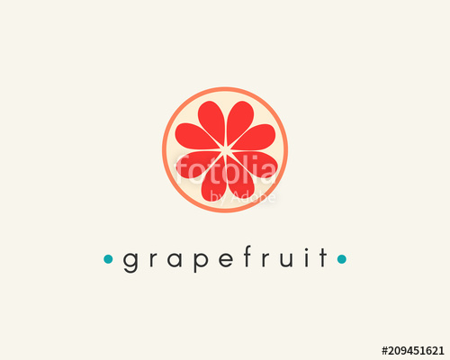 500x400 Flat Grapefruit Icon Stock Image And Royalty Free Vector