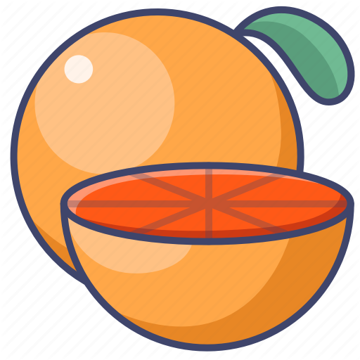 512x512 Fruit, Gastronomy, Grapefruit Icon