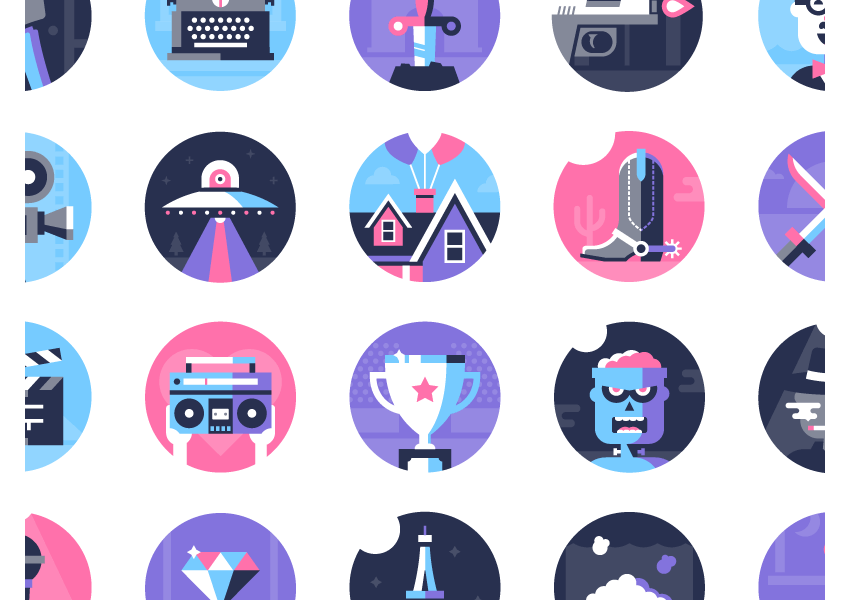 Styles That Have Changed The Face Of Icon Design 850x600 Styles That Have Changed The Face Of Icon Design
