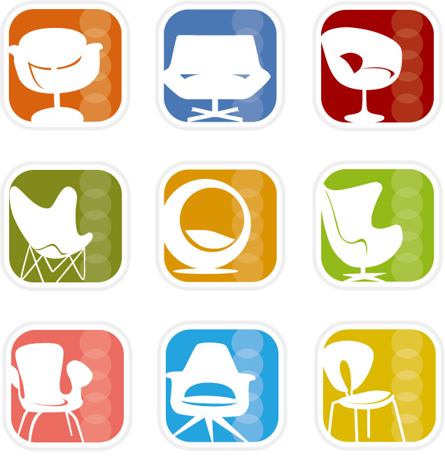 636x661 Concise Graphical Icons Vector Material Free Download Web