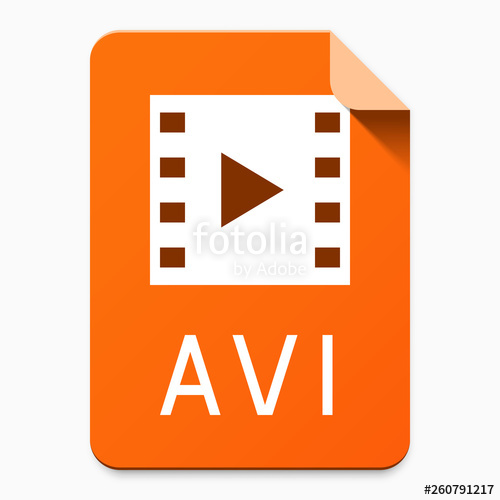 500x500 Material Design Avi Type Icon Graphical User Interface