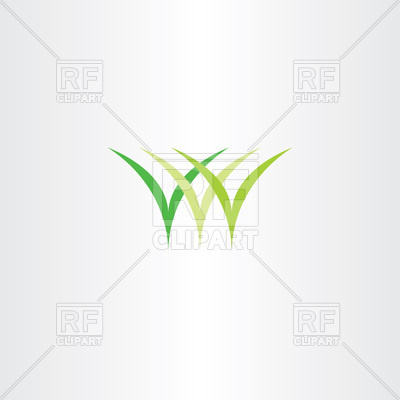 400x400 Green Grass Icon Vector Image Of Signs, Symbols, Maps