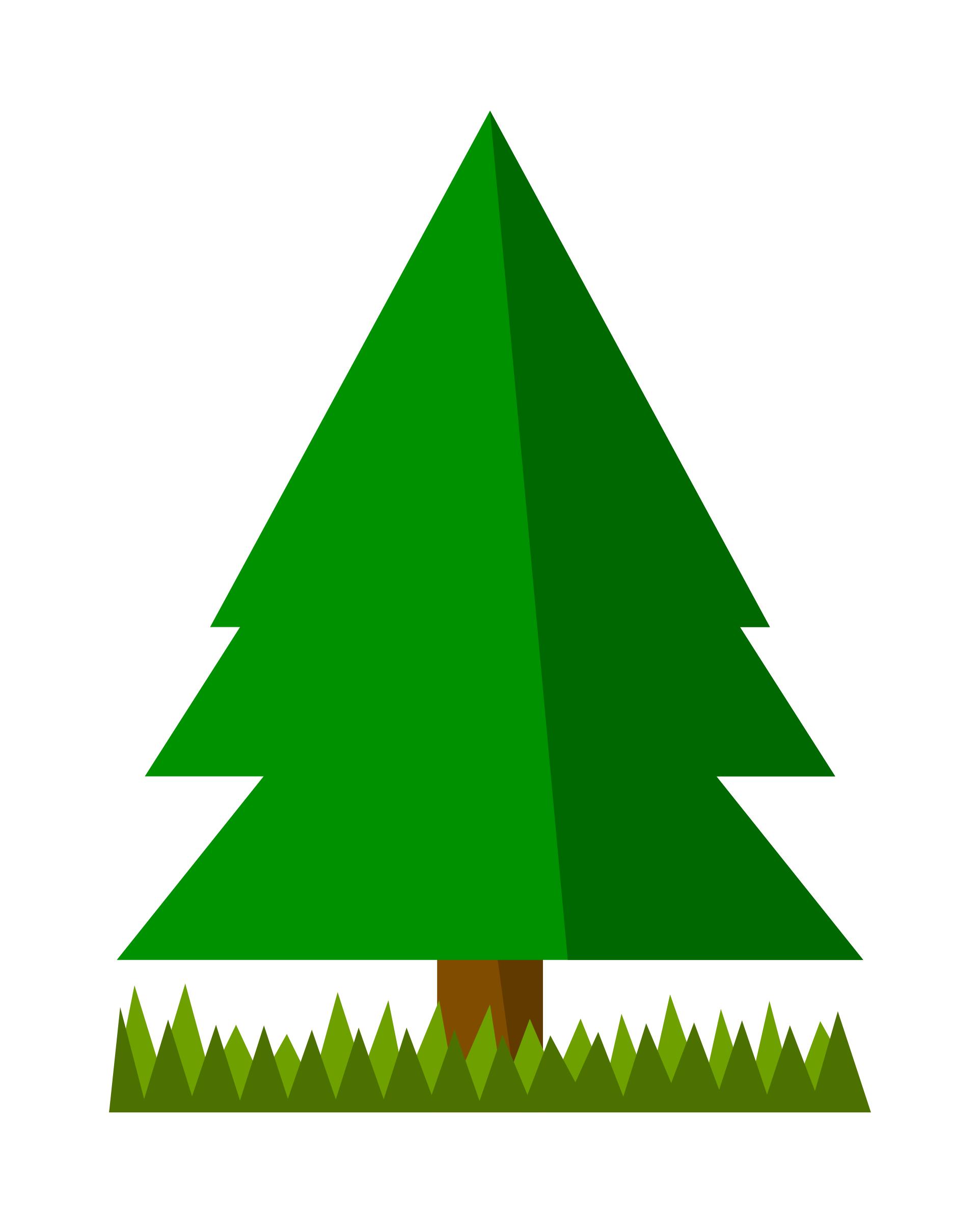 1924x2400 Spruce With Grass Icons Png