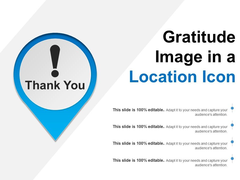 960x720 Gratitude Image In A Location Icon Templates Powerpoint Slides