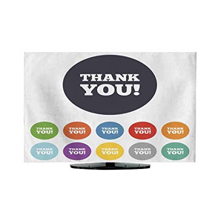 425x425 Television Dustproof Cover Thank You Sign Icon