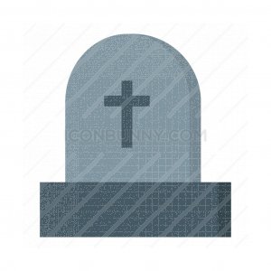 300x300 Grave Blue Black Icon