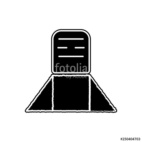 500x500 Grave Icon Element Of Cityscape For Mobile Concept And Web Apps