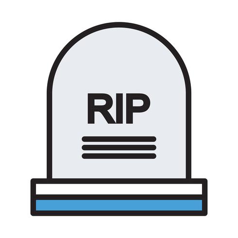 490x490 Vector Grave Icon