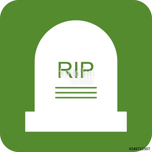 500x500 Vector Grave Icon Stock Image And Royalty Free Vector