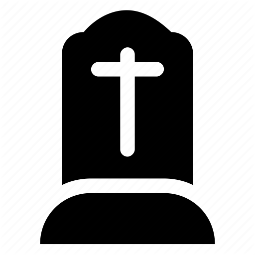 512x512 Gravestone, Graveyard, Headstone, Rip, Tombstone Icon
