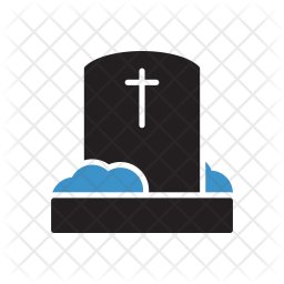 256x256 Gravestone Icon Of Flat Style