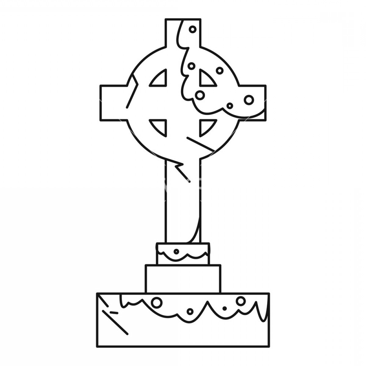 1200x1200 Gravestone Outline Vector Createmepink