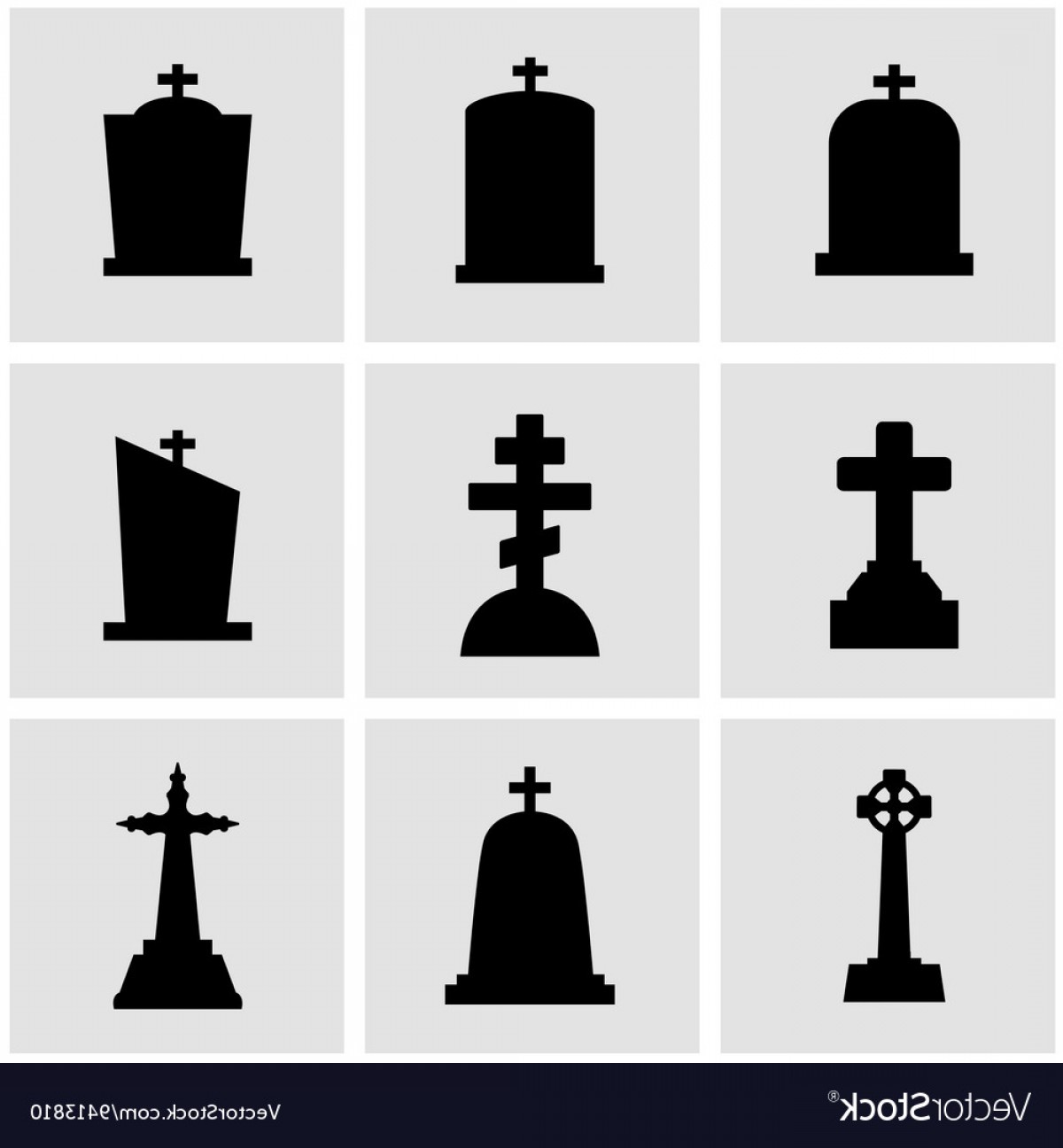 1200x1296 Gravestone With Flowers Vector Hoodamath