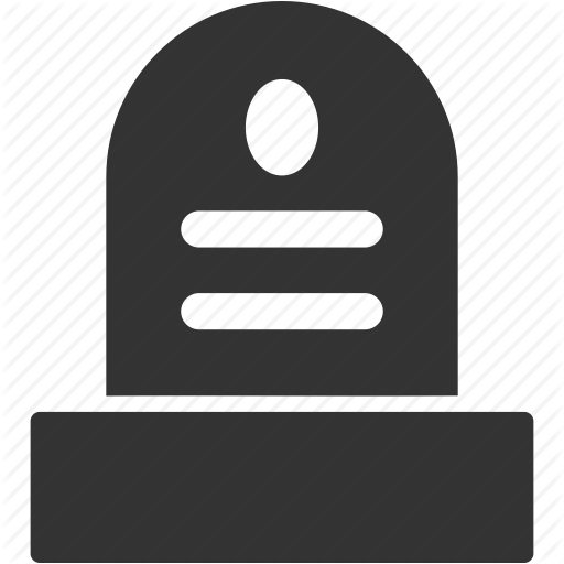 512x512 Danger, Dead, Death, Die, Gravestone, Rip, Tombstone Icon