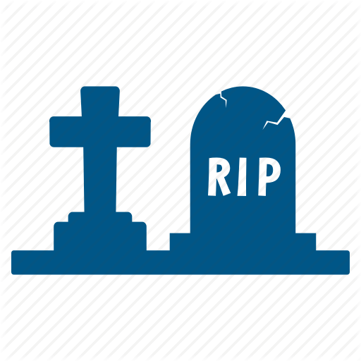 512x512 Death, Funeral, Grave, Gravestone, Graveyard, Rip, Stone Icon