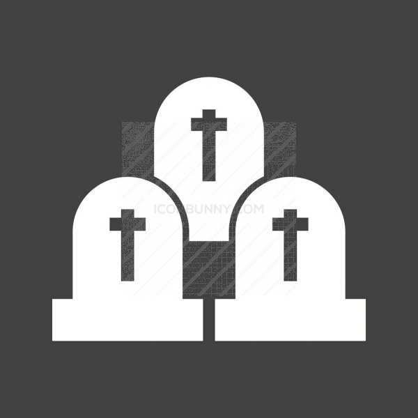 600x600 Graveyard Glyph Inverted Icon