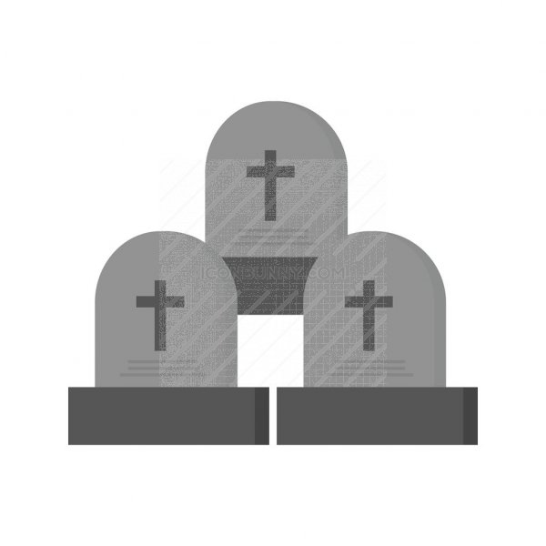 600x600 Graveyard Greyscale Icon