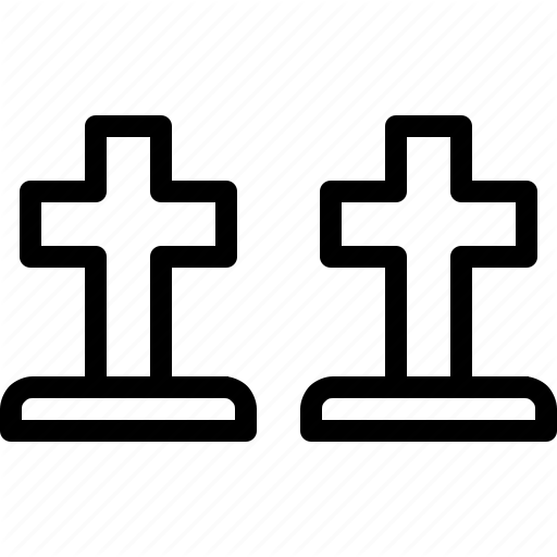 512x512 Cemetery, Dead, Funeral, Graveyard Icon