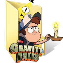 Gravity Falls Folder Icon 256x256 Gravity Falls Folder Icon