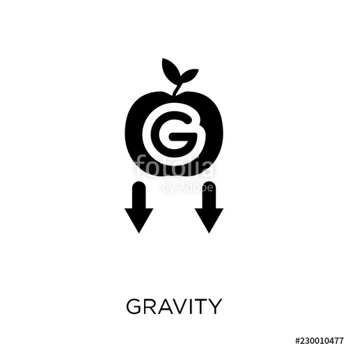 Gravity Icon Gravity Symbol Design From Science Collection 500x500 Gravity Icon Gravity Symbol Design From Science Collection
