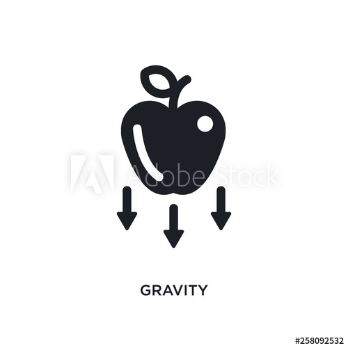 Gravity Isolated Icon Simple Element Illustration From Science 500x500 Gravity Isolated Icon Simple Element Illustration From Science