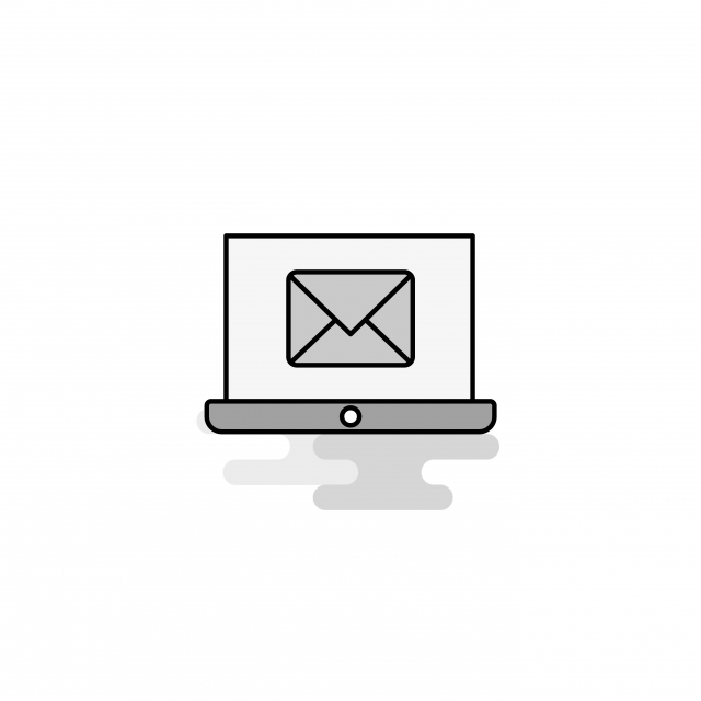 Gray Email Icon at Vectorified.com | Collection of Gray Email Icon free ...