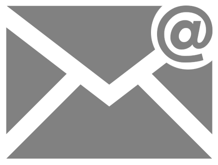 Email Icon Gray 436x330 Email Icon Gray