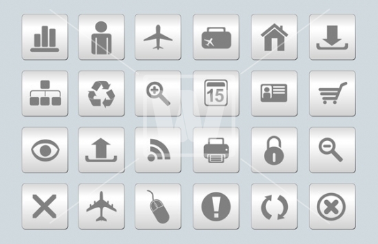 Gray Vector Icons 550x355 Gray Vector Icons