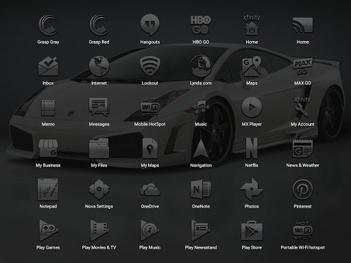 Grasp Gray Icon Pack Latest Version Apk 512x384 Grasp Gray Icon Pack Latest Version Apk