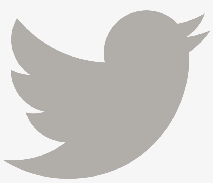 820x706 Twitter Icon Png Gray Download