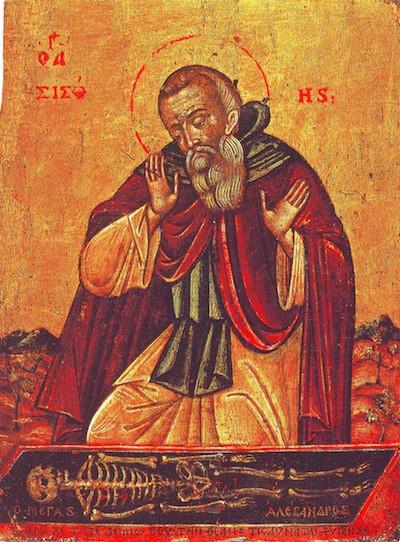 400x542 Orthodox Icon Of Saint Sisoes The Great