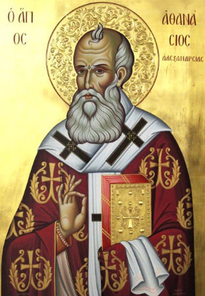 417x600 St Athanasius The Great Icon