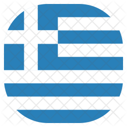 256x256 Greece Flag Icon Of Flat Style