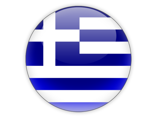 640x480 Round Icon Illustration Of Flag Of Greece