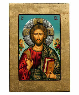331x400 Byzantine Orthodox Greek Icon Christ Pantocrator
