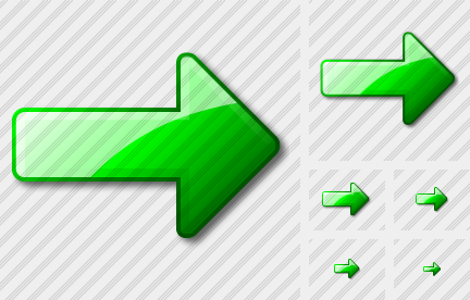 432x276 Arrow Right Green Icon Aero Professional Stock Icon And Free