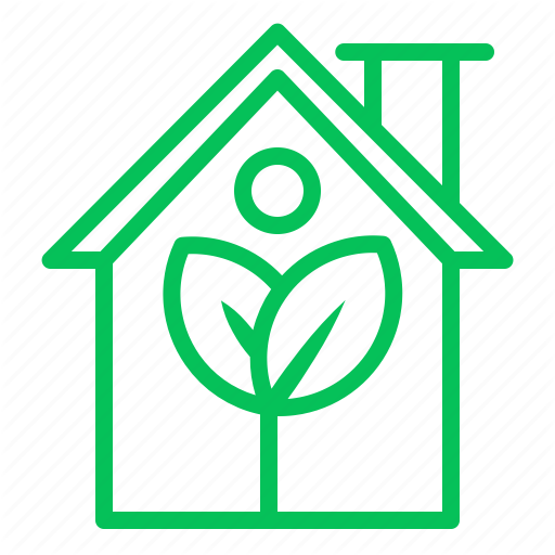512x512 Building, Ecology, Energy, Green, Home, House Icon