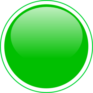 300x300 Glossy Green Icon Button Clip Art