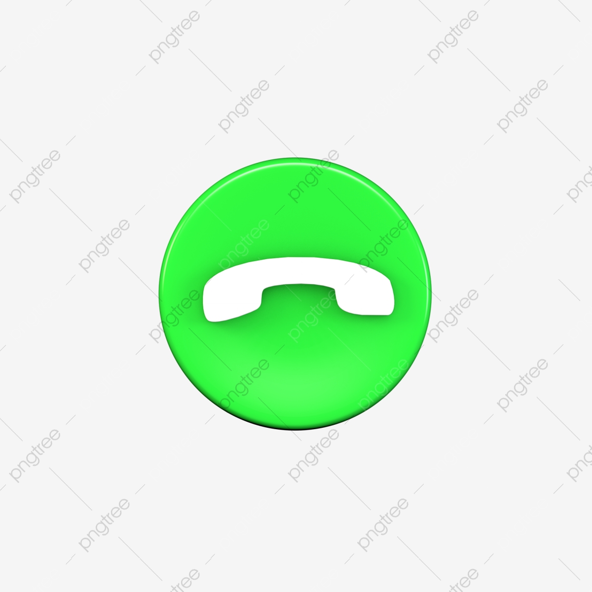 1200x1200 Answer Phone Green Button Icon, Answer The Call, Green