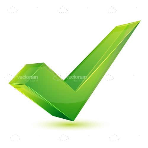 500x500 Green Check Sign Icon