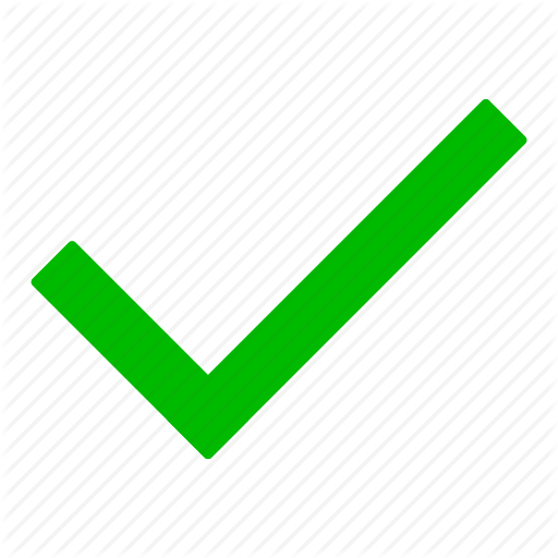 512x512 Check, Checkmark, Green, Ok, Tick, Yes Icon