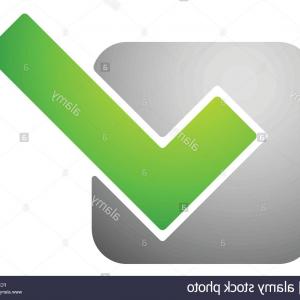 300x300 Stock Photo Green Check Mark Tick Symbol Icon Vector Illustration
