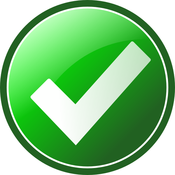 Green Check Box Icon Images 600x600 Green Check Box Icon Images